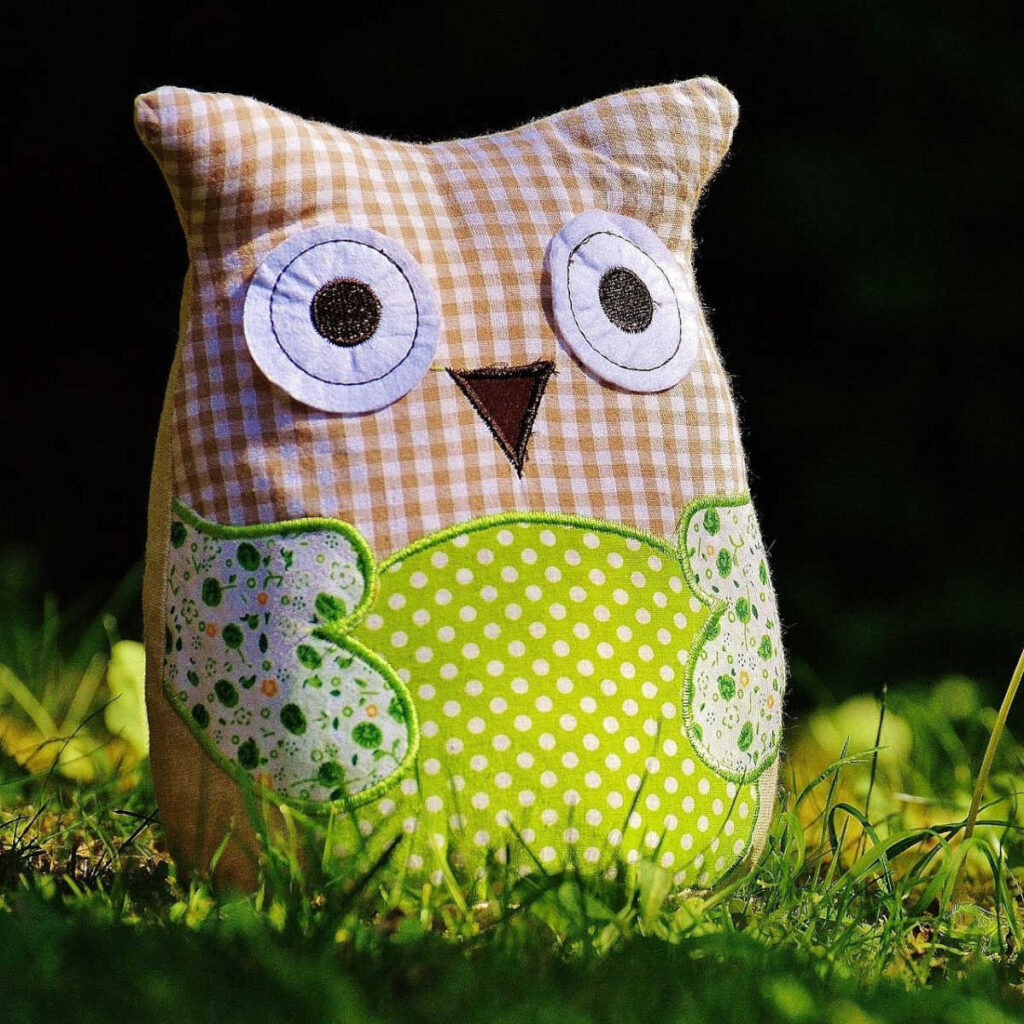 Patchwork owl.